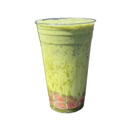 Strawberry Iced Matcha